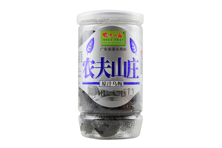 农夫山庄罐原汁乌梅 220G